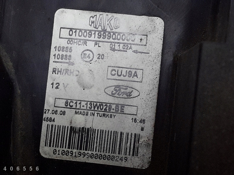 Frontscheinwerfer Ford Transit 6C11-13W029-BE Links Scheinwerfer Headlight SCH7554473940nb
