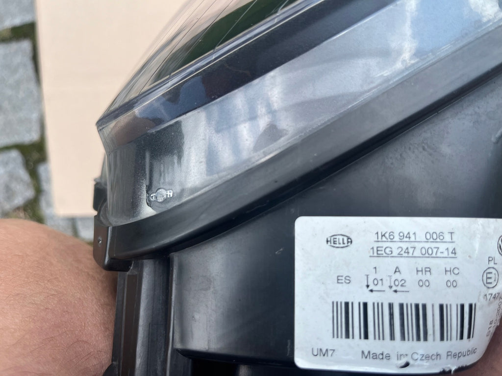 Frontscheinwerfer VW Golf V 1K6941006 Rechts Scheinwerfer Headlight SCH8419330601op