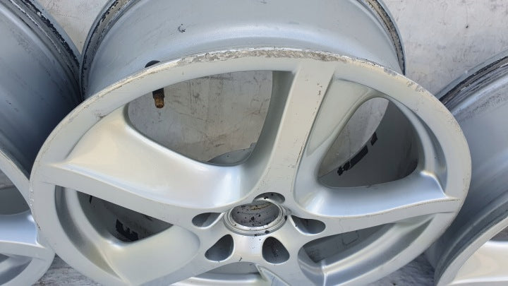 4x Alufelge 18 Zoll 8.0" 5x130 Porsche Rim Wheel FEL2291124169ws