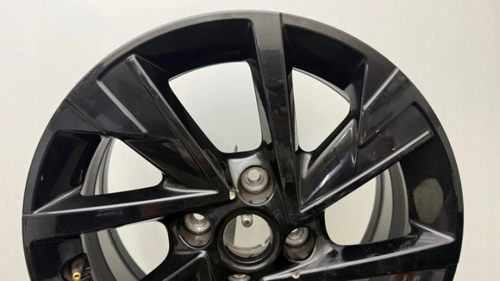 1x Alufelge 16 Zoll 6.5" 4x108 38ET Glanz Schwarz 9847228980 Opel Corsa F FEL6380432509fz