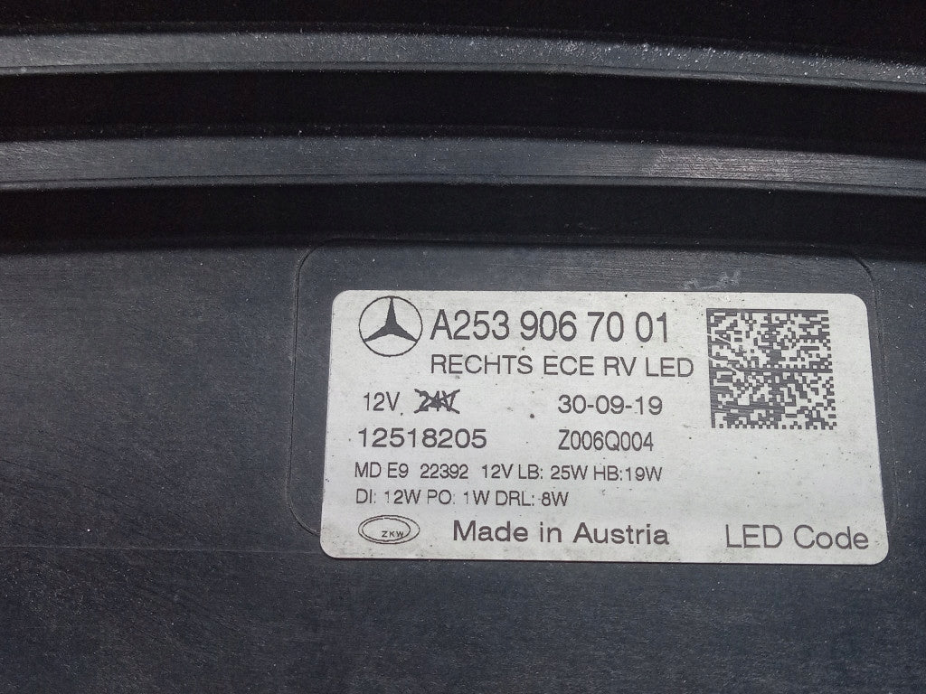 Frontscheinwerfer Mercedes-Benz Glc X253 A2539067001 Full LED Rechts Headlight SCH5171697143zy
