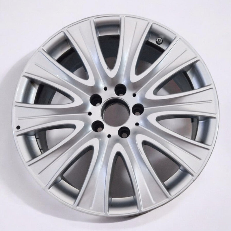 1x Alufelge 18 Zoll 8.5" 5x112 Glanz Silber A2224013200 Mercedes-Benz Rim Wheel