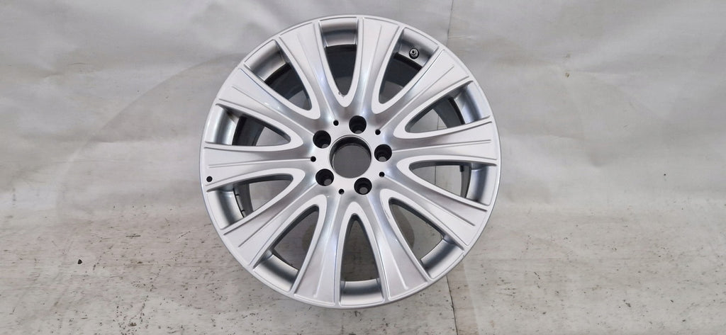 1x Alufelge 18 Zoll 8.5" 5x112 Glanz Silber A2224013200 Mercedes-Benz Rim Wheel