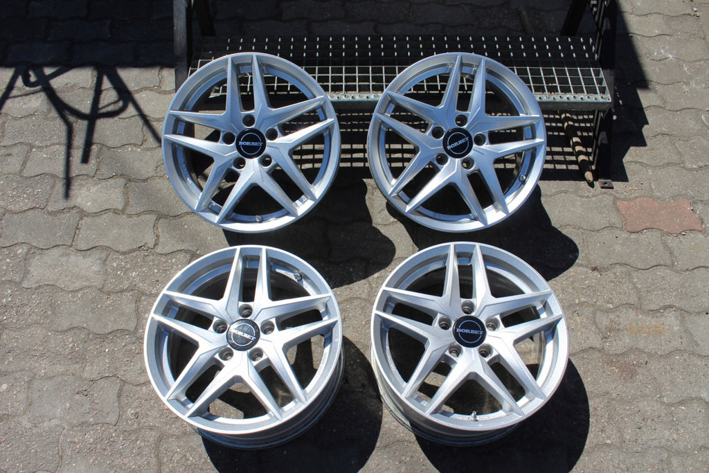 4x Alufelge 16 Zoll 6.5" 5x112 44ET Glanz Silber KBA-52930- Audi I Rim Wheel FEL6848884133ms