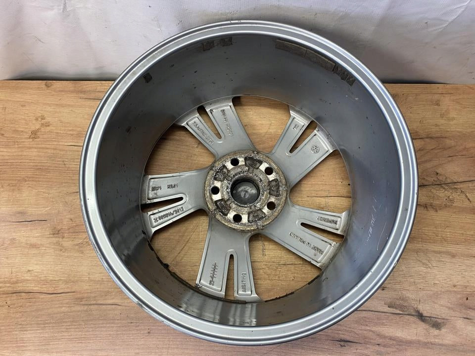 1x Alufelge 17 Zoll 7.5" 5x112 51ET Glanz Silber 5H0601025AF VW I Rim Wheel FEL6823572485he