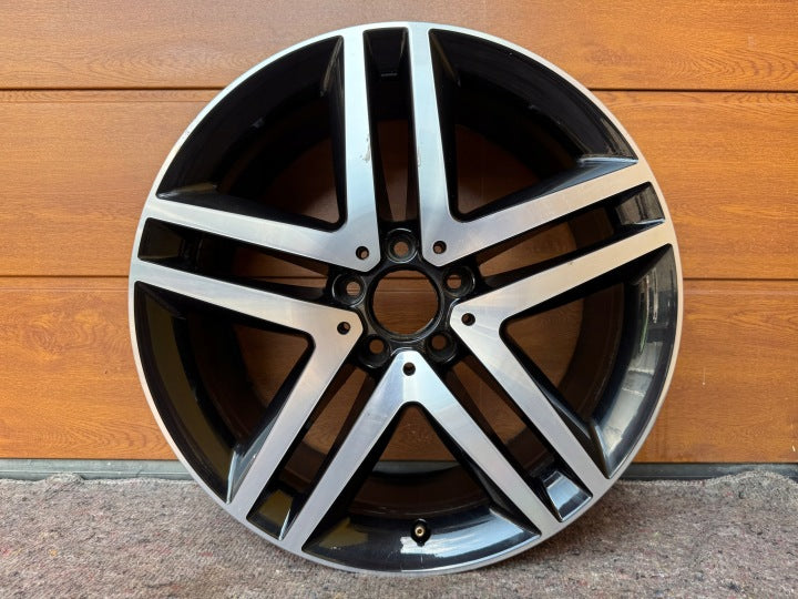 1x Alufelge 19 Zoll 8.0" 5x112 52ET Glanz Schwarz A4474014500 Mercedes-Benz Vito FEL4146696852eu