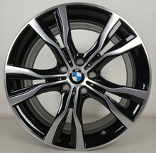 Laden Sie das Bild in den Galerie-Viewer, 4x Alufelge 18 Zoll 8.0" 5x112 57ET Glanz Schwarz 6855093 BMW Rim Wheel FEL9569100456bx