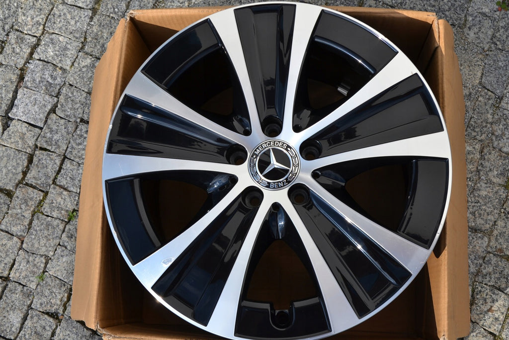 1x Alufelge 18 Zoll 9.0" 5x112 52,5ET A2134015300 Mercedes-Benz W213 Rim Wheel