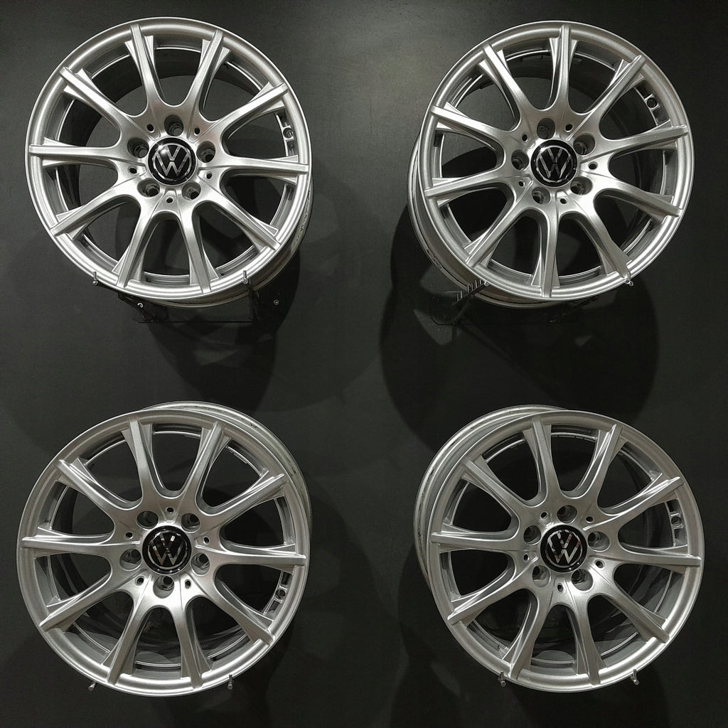 4x Alufelge 16 Zoll 6.5" 5x112 38ET A2054012400 Mercedes-Benz Scirocco Passat FEL8499194667vy