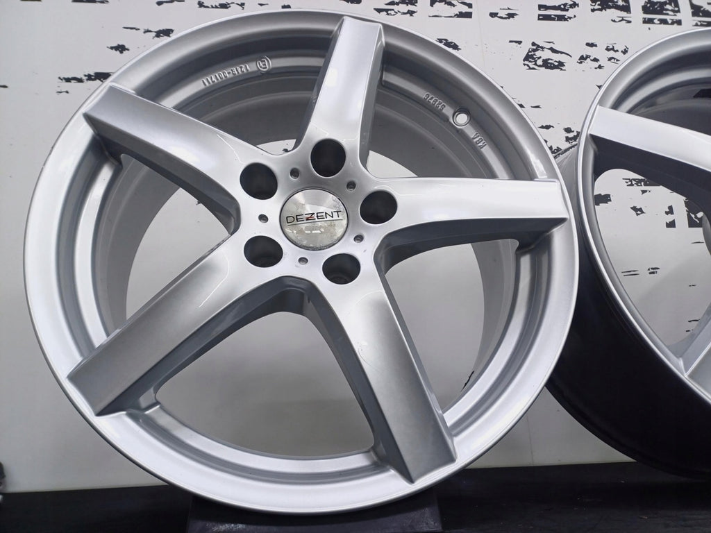 4x Alufelge 17 Zoll 7.0" 5x112 45ET Silber Mg Rim Wheel FEL5351809763fr