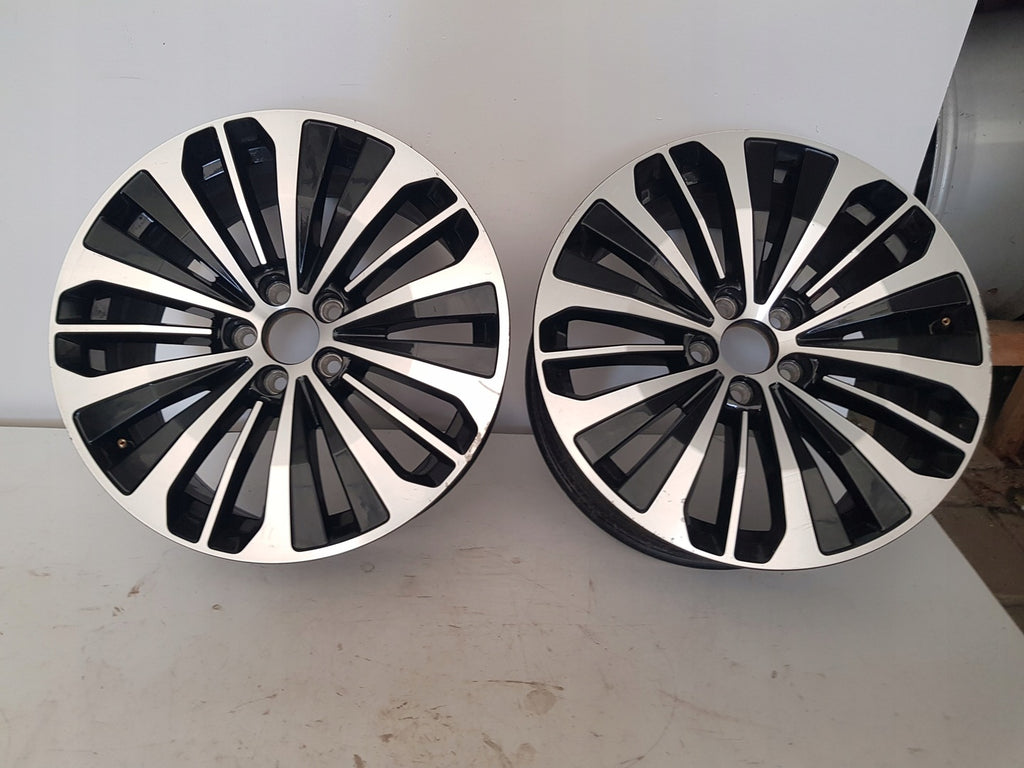 1x Alufelge 18 Zoll 8.0" 5x108 42ET Glanz Schwarz 32209455 Volvo Xc90 Xc60