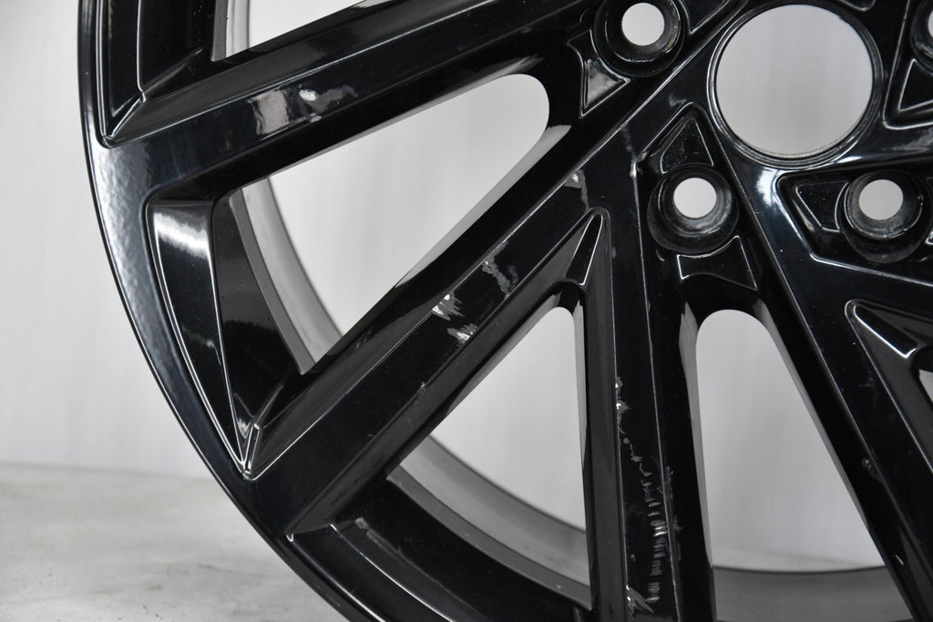 1x Alufelge 18 Zoll 7.0" 5x100 45ET Glanz Schwarz 2GA601025S VW Rim Wheel FEL3612135810tm
