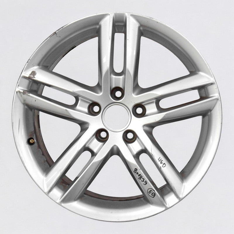 1x Alufelge 18 Zoll 8.0" 5x112 39ET Glanz Silber 4G0601025BL Audi A6 Rim Wheel