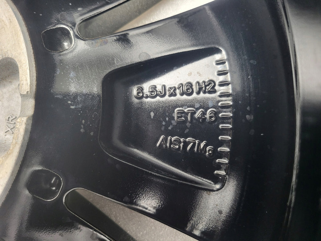 1x Alufelge 16 Zoll 6.5" 5x112 46ET 5GE601025 VW Golf Vii Rim Wheel