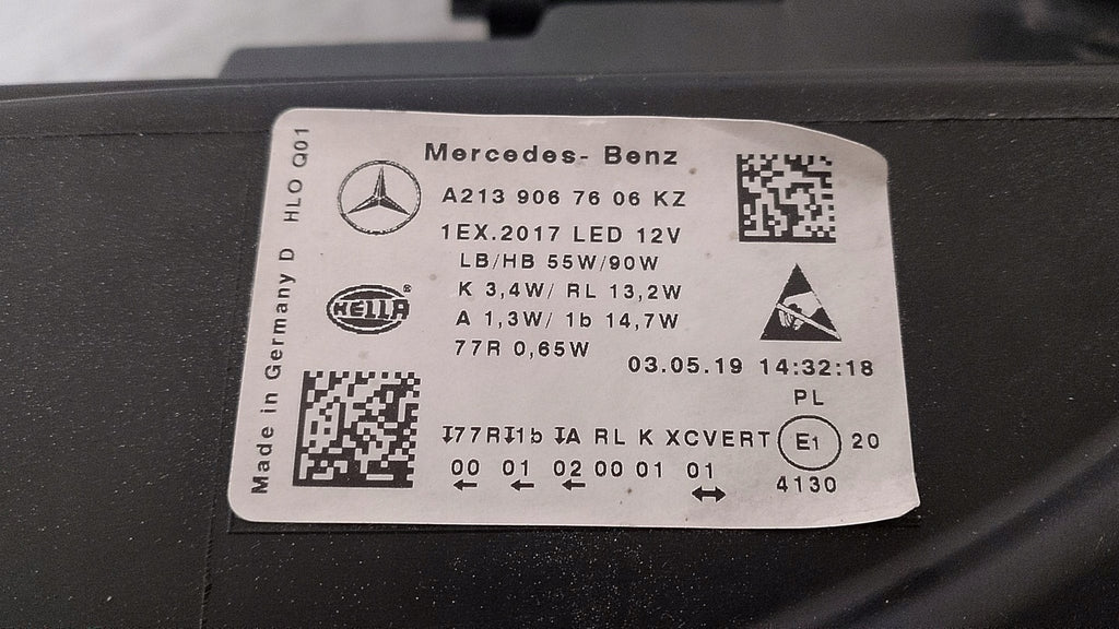 Frontscheinwerfer Mercedes-Benz W213 A2139067606 Full LED Rechts Headlight SCH3035523819gf