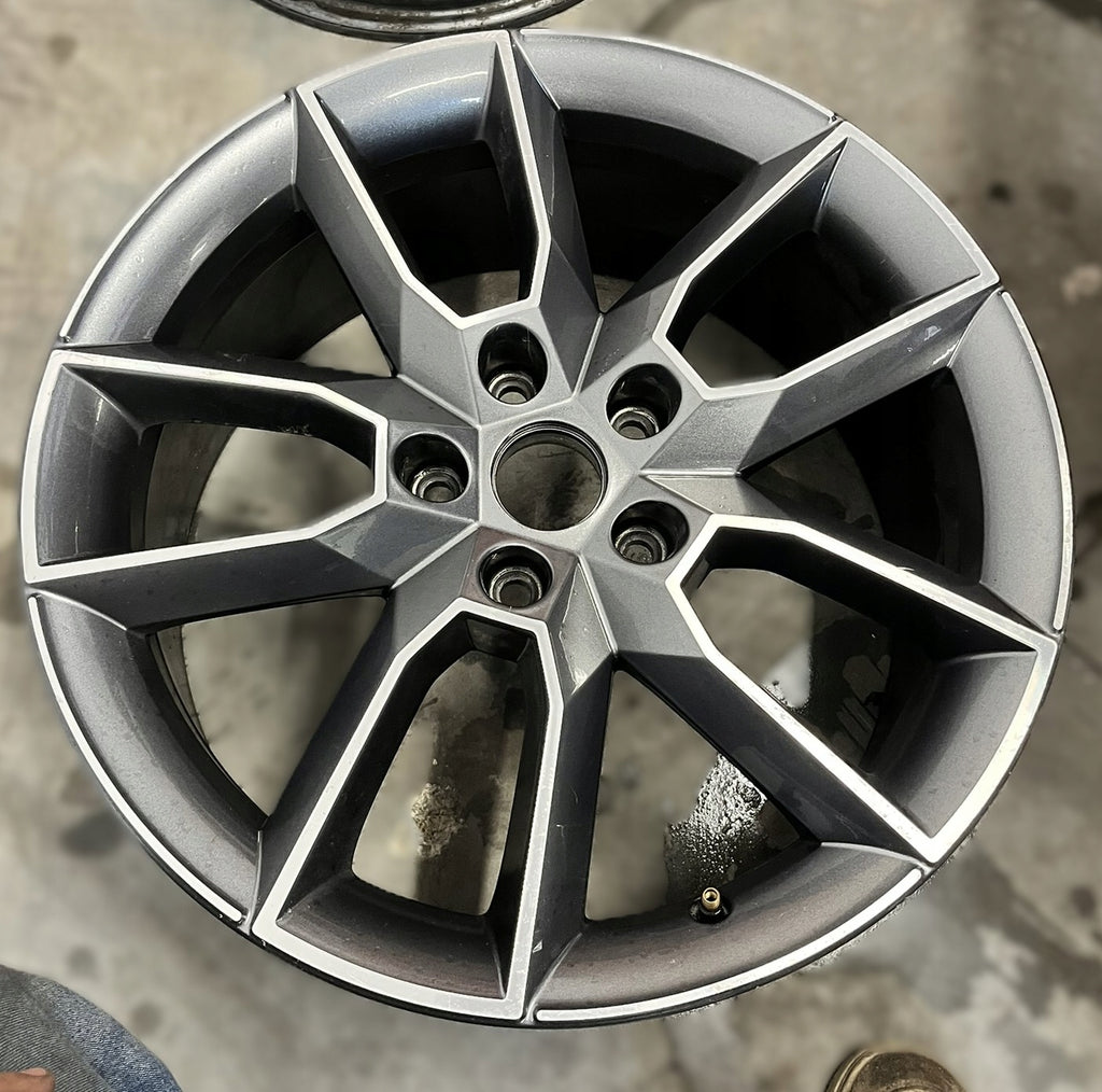 1x Alufelge 18 Zoll 7.5" 5x112 51ET Matt Grau 5E0601025AJ Skoda Octavia Iii FEL8054036565ls