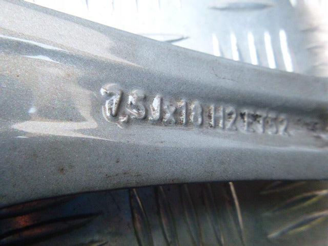 1x Alufelge 18 Zoll 7.5" 5x112 52ET Glanz Schwarz A1764010700 Mercedes-Benz FEL9446262435wl