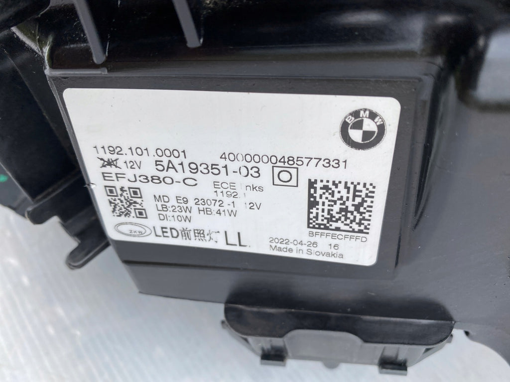 Frontscheinwerfer BMW 4 G22 G23 G26 5A19351-03 LED Links Scheinwerfer Headlight SCH1445876344yq