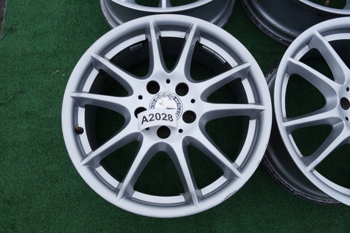 4x Alufelge 17 Zoll 7.0" 5x112 49ET Glanz Schwarz A1694012602 Mercedes-Benz W169 FEL6047968234rv