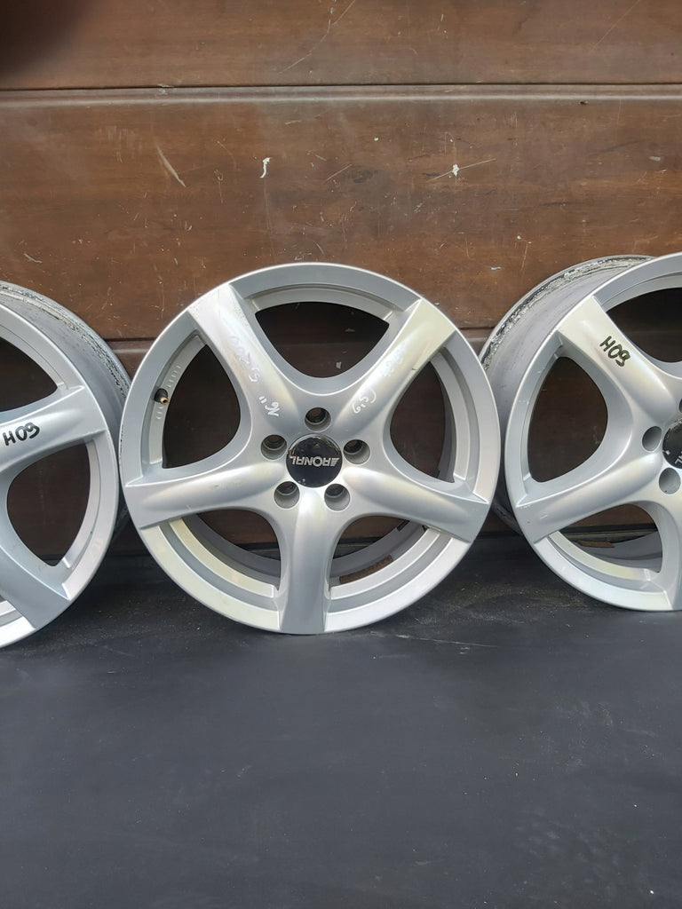 4x Alufelge 16 Zoll 6.5" 5x100 Seat Leon Golf I Rim Wheel FEL7966125979sr