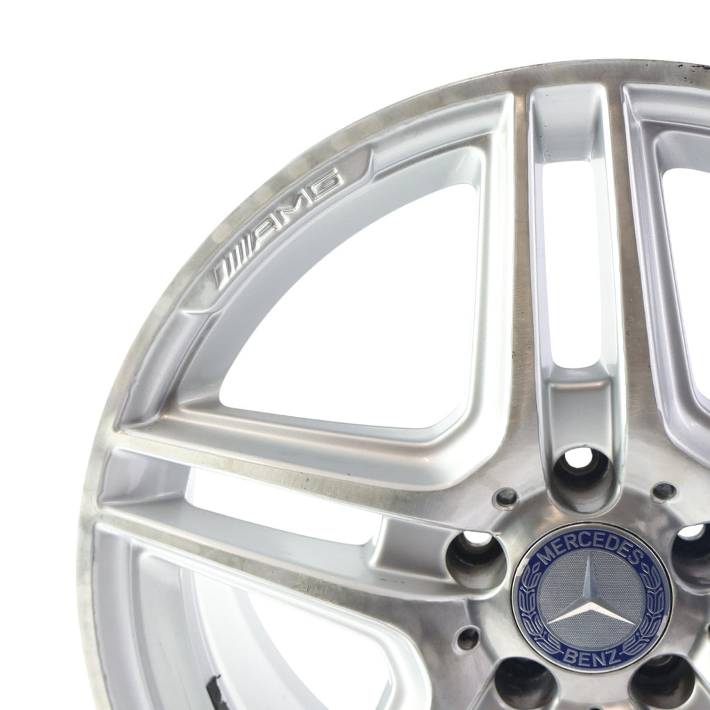 1x Alufelge 18 Zoll 8.5" 5x112 A2124013602 Mercedes-Benz W212 Rim Wheel FEL7268764814tc