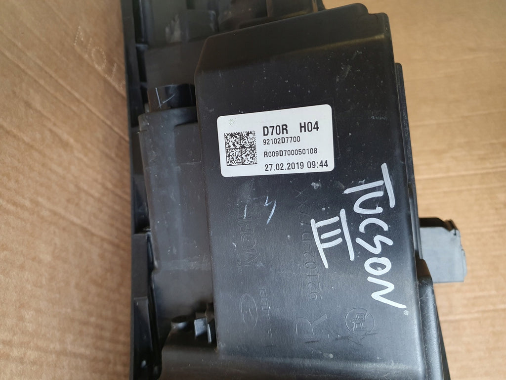 Frontscheinwerfer Hyundai Tucson 92102-D7700 LED Rechts Scheinwerfer Headlight SCH5916558653lk