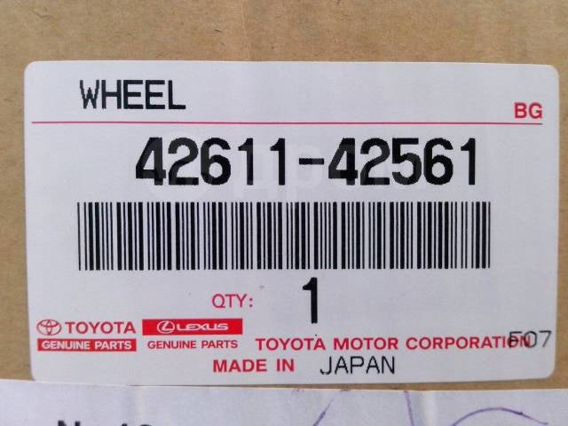 1x Alufelge 18 Zoll 7.5" 5x114.3 45ET 42611-42561 Toyota Avensis Verso Rim Wheel