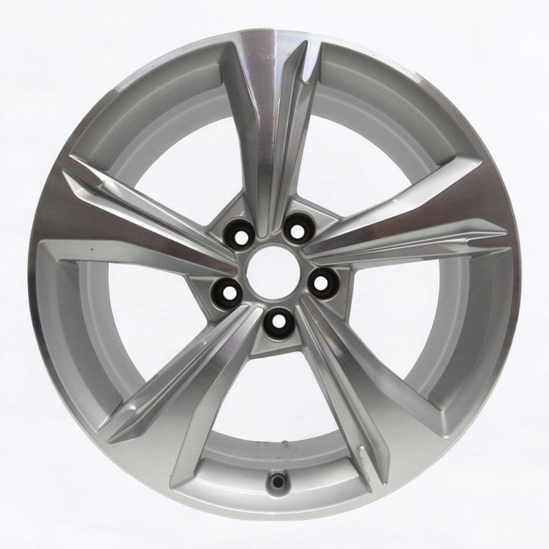 1x Alufelge 19 Zoll 8.0" 5x112 39ET Glanz Silber Audi Q5 Rim Wheel