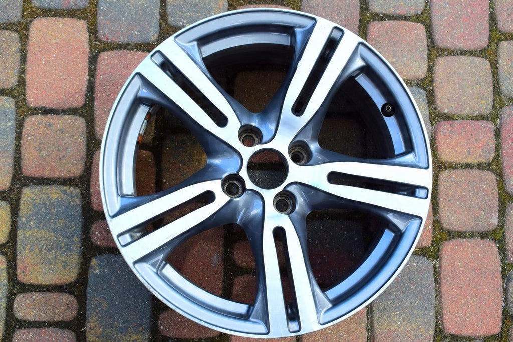 1x Alufelge 17 Zoll 7.5" 4x108 32ET Glanz Grau Mg Sw Rim Wheel