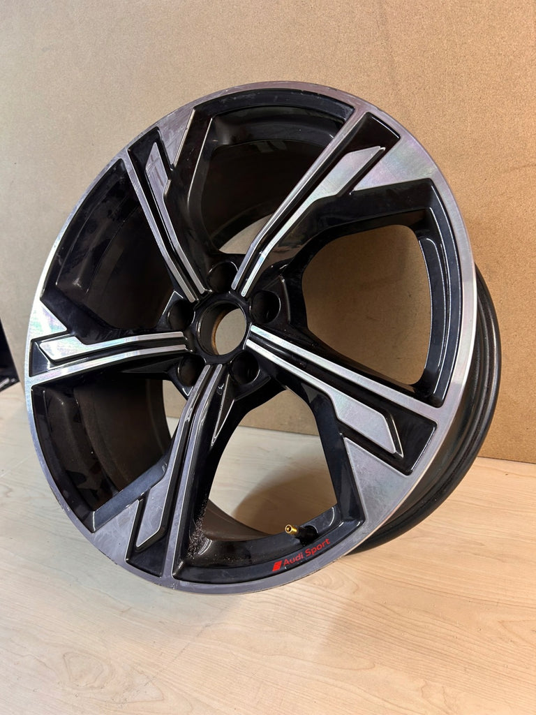 1x Alufelge 19 Zoll 8.5" 5x112 40ET Glanz Schwarz 8W0601025EM Audi Rim Wheel FEL4918819041tv