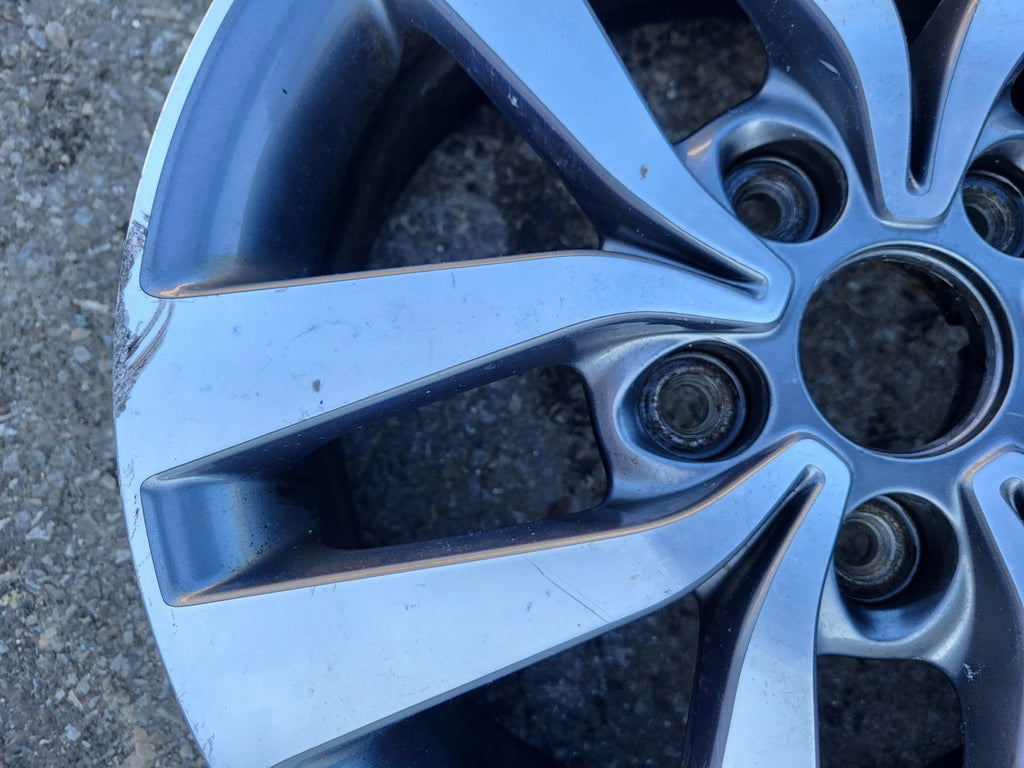 1x Alufelge 16 Zoll 6.5" 5x114.3 50ET Glanz Graphit 52910-G4200 Hyundai I I40 Mg FEL9833482415pg