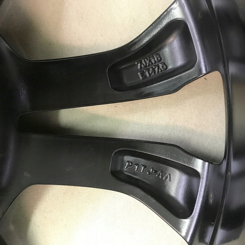 1x Alufelge 18 Zoll 7.0" 5x108 47 5ET Glanz Schwarz L1TC-H1A Ford Rim Wheel