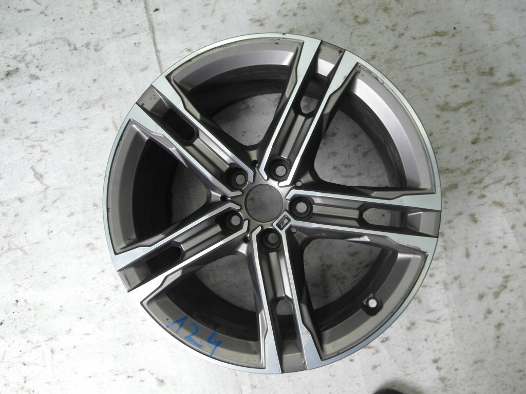 1x Alufelge 18 Zoll 8.0" 5x112 54ET Glanz 8053524 BMW 1 Mg Rim Wheel FEL7853418169eq
