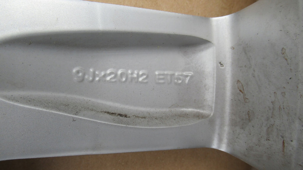 1x Alufelge 20 Zoll 9.0" 5x130 Porsche Cayenne Rim Wheel FEL2565767037rj