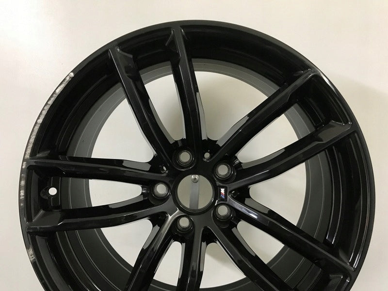 1x Alufelge 18 Zoll 8.0" 5x112 30ET 8093405 BMW 1 Rim Wheel FEL2724904496ob