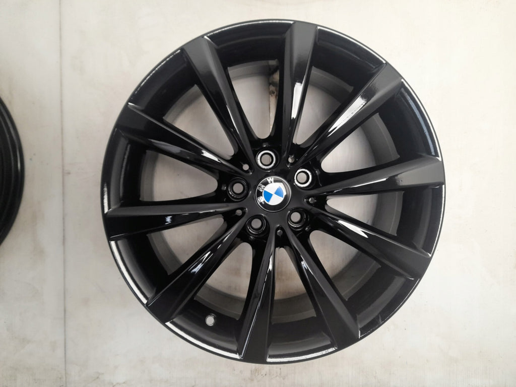 4x Alufelge 18 Zoll 8.0" 5x112 30ET Glanz Schwarz 6867338 BMW Rim Wheel FEL5939132676tr