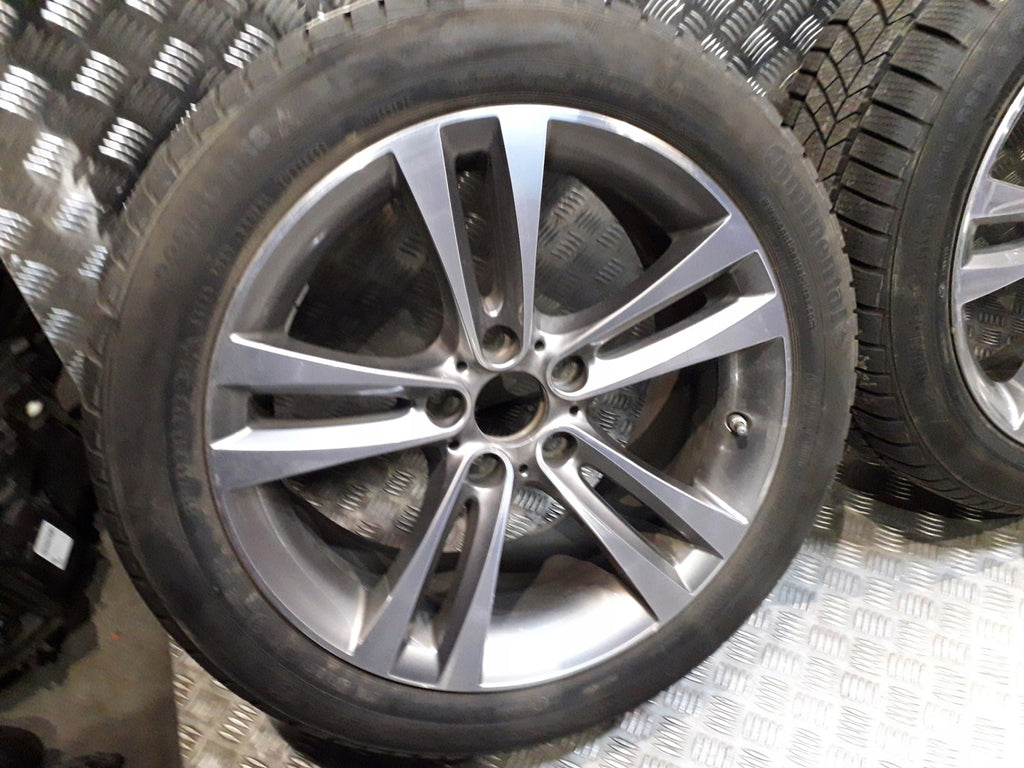 4x Alufelge 18 Zoll 8.0" 5x120 34ET Glanz Schwarz 6796247 BMW 3 F34 Mg Rim Wheel FEL8728269424xp
