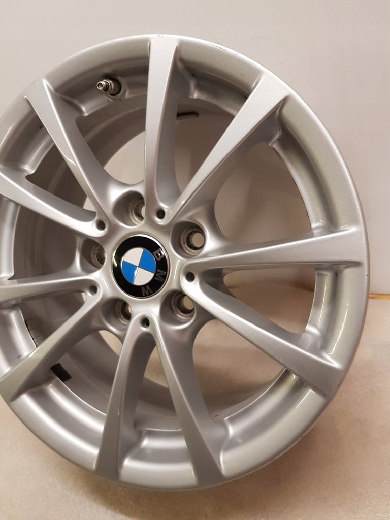 1x Alufelge 16 Zoll 7.0" 5x120 31ET Glanz Silber 6796236 BMW F36 F30 F31