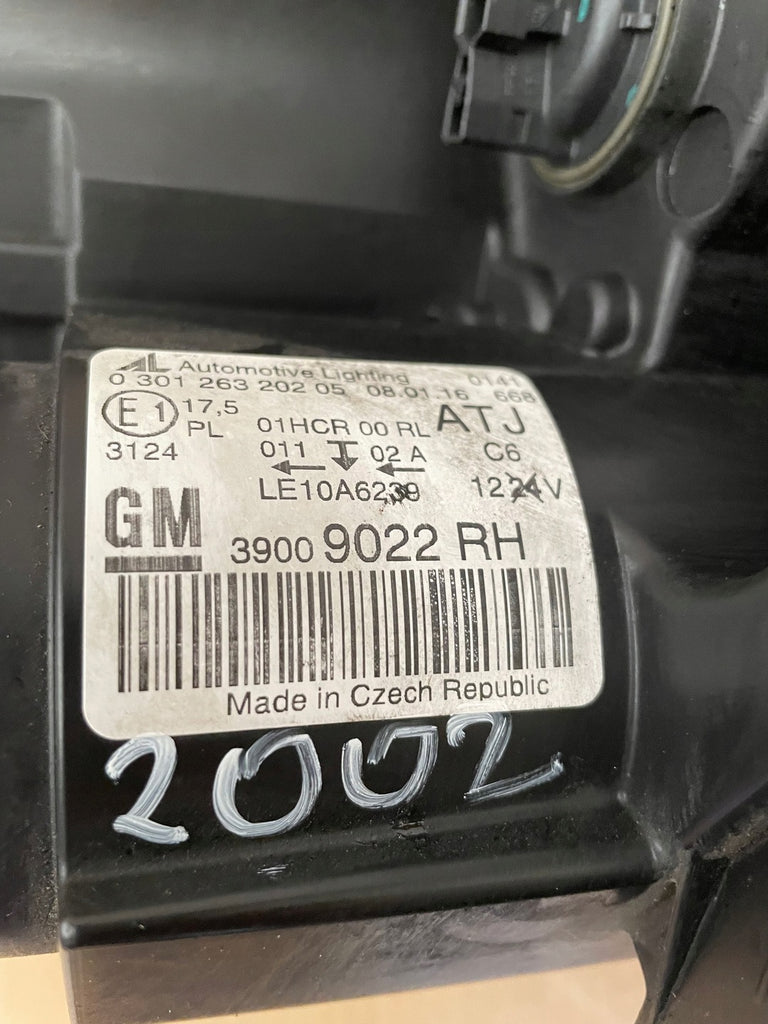 Frontscheinwerfer Opel Zafira C 39009022RH 39009021LH Rechts Headlight