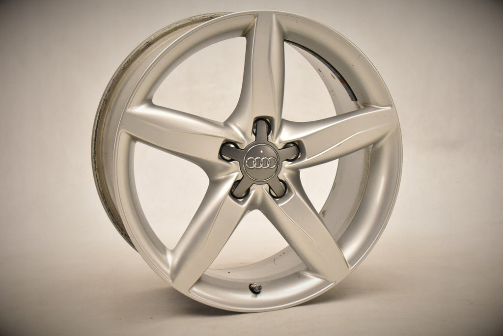 4x Alufelge 18 Zoll 8.0" 5x112 47ET Glanz Silber 8K0601025D Audi A4 B8 Rim Wheel FEL1621223019rw
