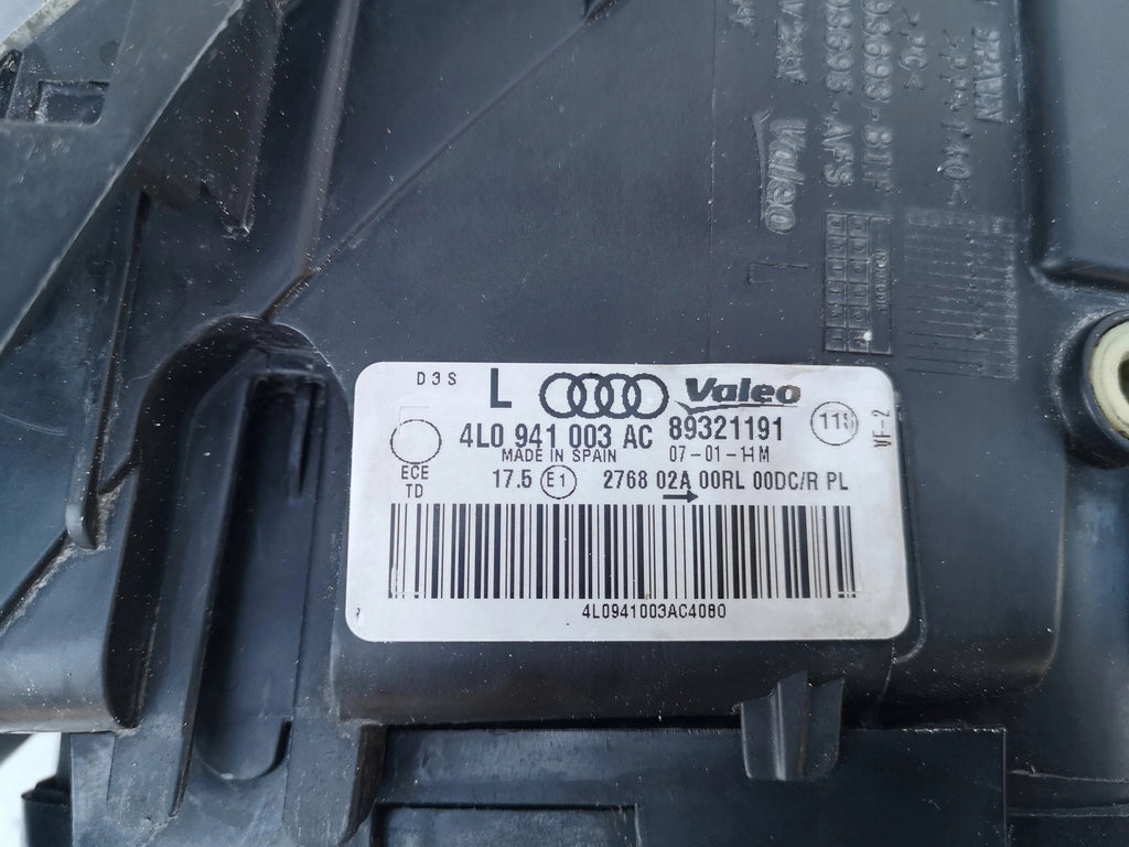 Frontscheinwerfer Audi Q7 4L0941003AC Ein Stück (Rechts oder Links) Headlight