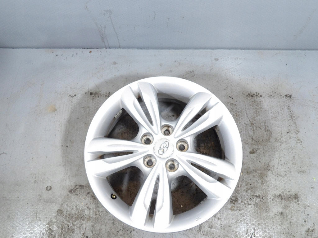 1x Alufelge 17 Zoll 6.5" 5x114.3 Hyundai Rim Wheel FEL6508403986cy