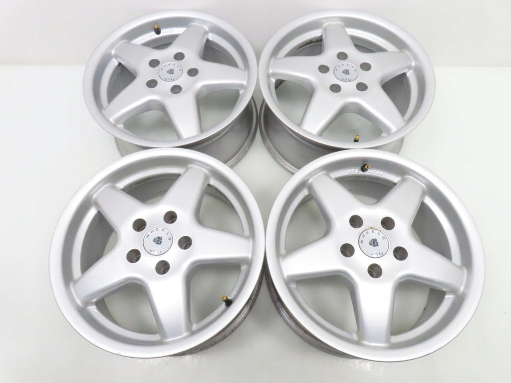 4x Alufelge 16 Zoll 7.5" 5x112 35ET Silber KBA44786 Audi I Rim Wheel FEL5830777155dl