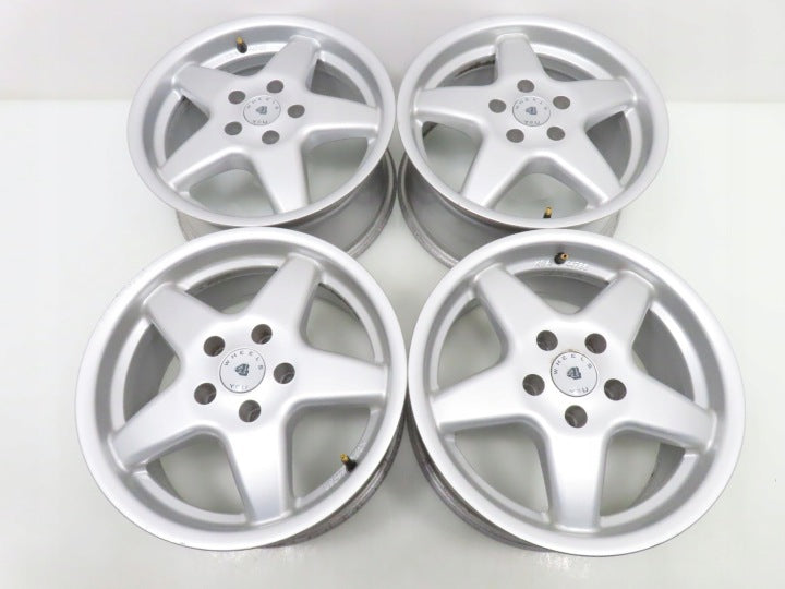 4x Alufelge 16 Zoll 7.5" 5x112 35ET Silber KBA44786 Audi I Rim Wheel FEL5830777155dl
