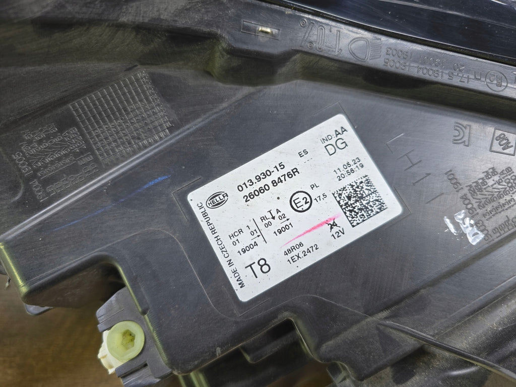 Frontscheinwerfer Renault Captur II 260608476 Ein Stück (Rechts oder Links) SCH7200104926kg