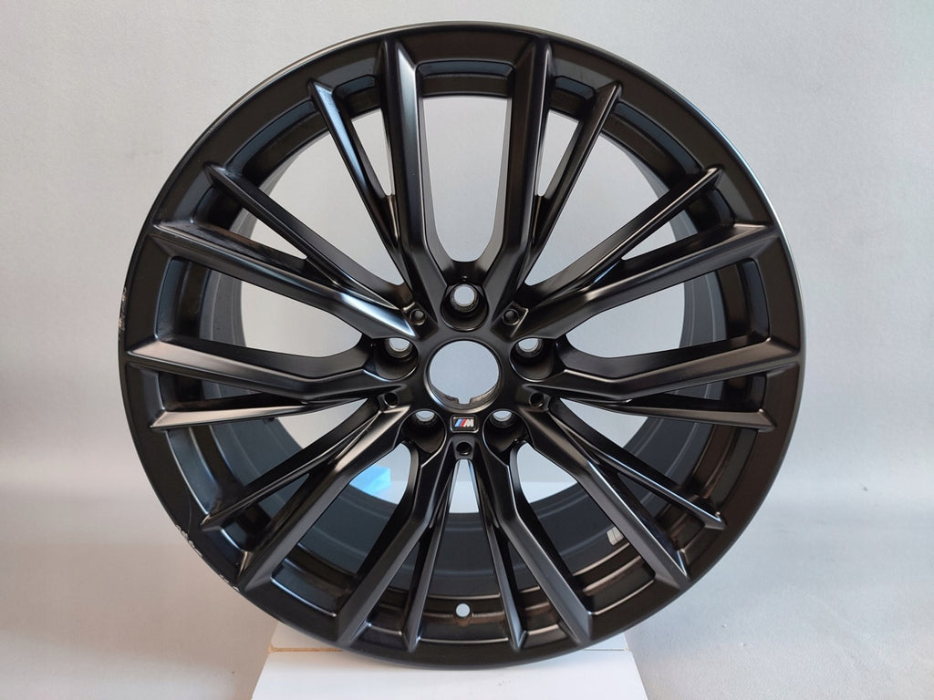 1x Alufelge 18 Zoll 7.5" 5x112 25ET Glanz Schwarz 6885305 BMW 3 G21 G20 FEL9763821708wo