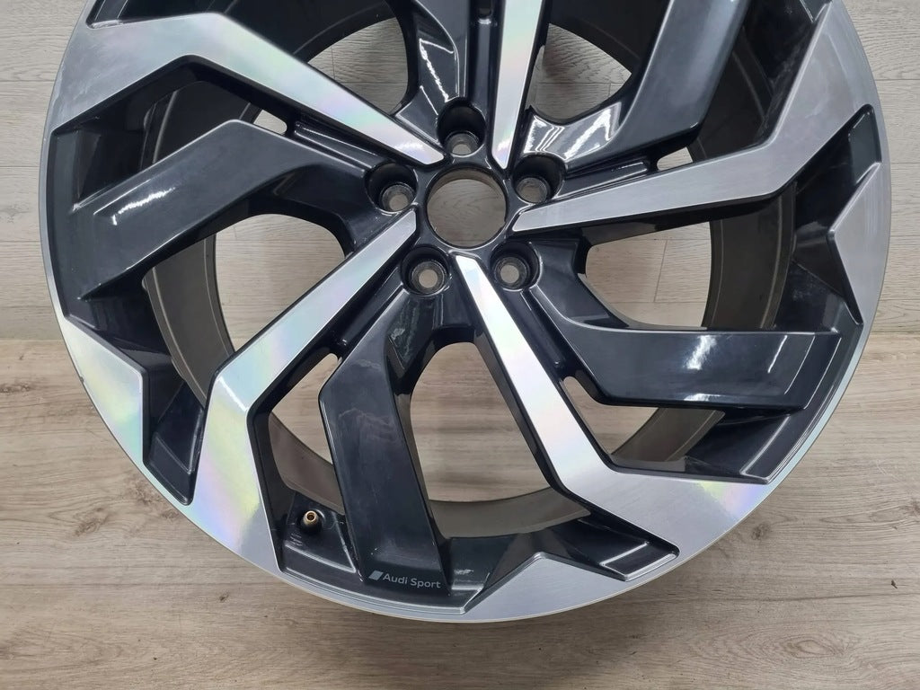 1x Alufelge 21 Zoll 9.5" 5x112 36ET Glanz Graphit 4KE601025 Audi E-Tron Mg FEL2137504287fo