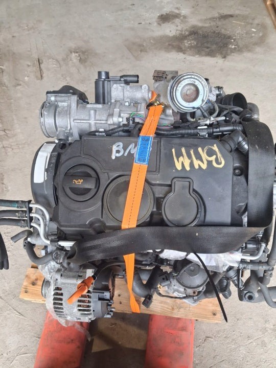 Motor Audi Seat Skoda VW I BMP BMM 2.0 TDI 167TKm Diesel Engine Komplett MOT4989557812lc