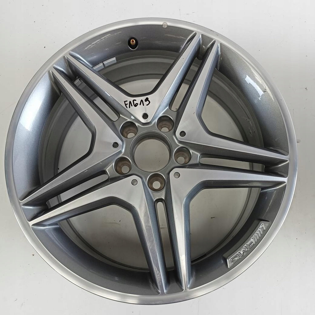 1x Alufelge 17 Zoll 7.5" 5x112 42 5ET Glanz Silber A1764010100 Mercedes-Benz FEL2058149614ug