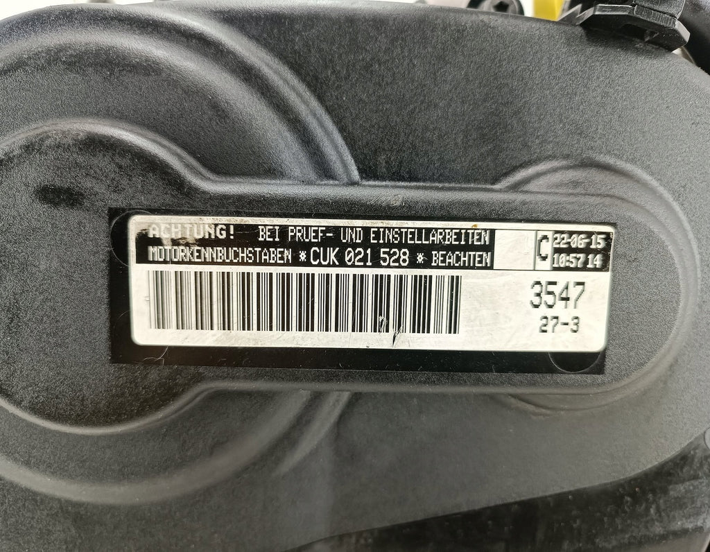 Motor VW Golf VII Passat B8 I DGEA CUKC 1.4 TSI 107TKm 2015 Benzin Komplett